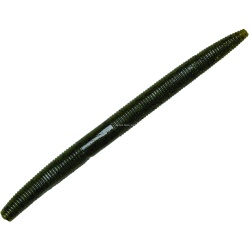 Yum YDG508 Dinger Soft Plastic Worm 5" Green Pumpkin8/Bag