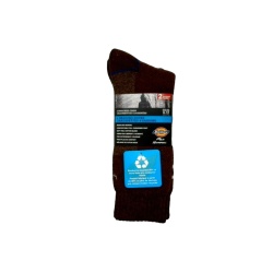 Socks Men's 2pk. 4 Seasons Cushioned Crew Brown Dickies (or 3/$9.99)