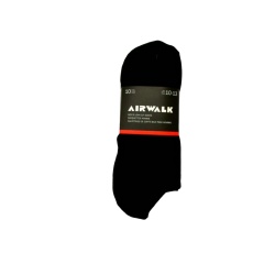 Socks Men's Low Cut 10pk. Black Airwalk Size 10-13