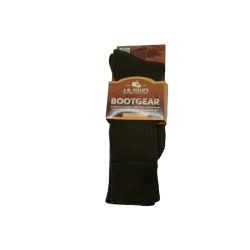 Work Socks Bootgear Olive Large J.B. Field's Made in Canada