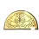Half Round Coir Mat 24 X 39
