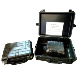 Airtight Case Set Of 3 Black Plastic (or $19.99, $29.99, $49.99)