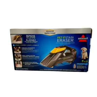 Pet Stain Eraser Cordless Carpet + Upholstery Cleaner Bissell