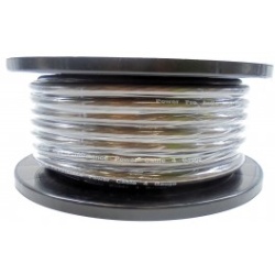 Power wire 4 gauge black 100 foot roll sold by the foot