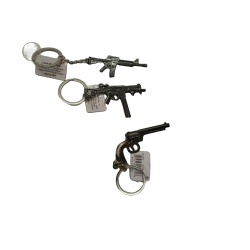 Gun Keychain Assorted - each sold individually
