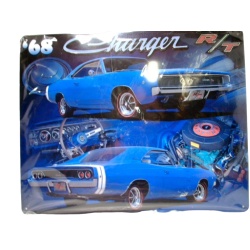 Metal Sign 12 X 15" 1968 Dodge Charger R/t"