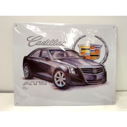 Metal Sign 12 X 15" 2013 Cadillac Ats"