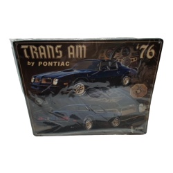 Metal Sign 12 x 15" '76 Trans Am By Pontiac"