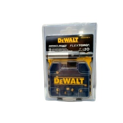 Locking Magnetic Holder & Bit Tips 15pk. 1 #2 Square Flextorq Dewalt Impact Ready"