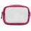 Small Zippered Organizer Clear/Pink Pop Arazzi