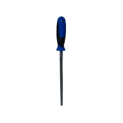 8 Round File W/plastic Handle"