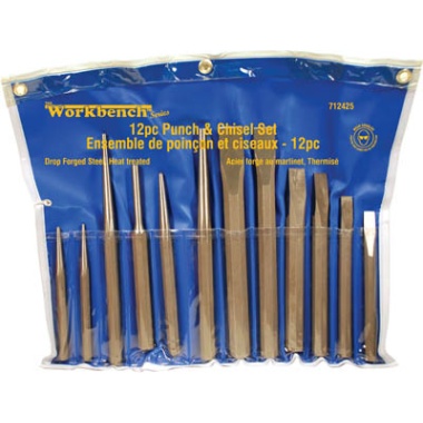 Pro Punch And Chisel Set 12 Pc