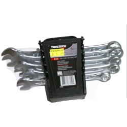 Wrench set 5 pc SAE 3/8 7/16 1/2 9/16 5/8