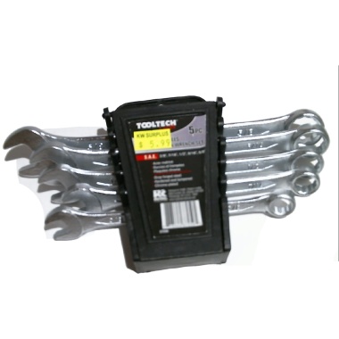 Wrench set 5 pc SAE 3/8 7/16 1/2 9/16 5/8