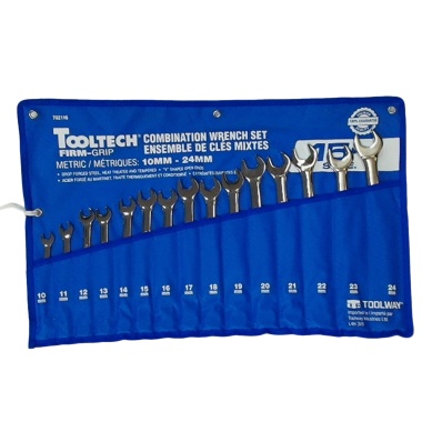 combwrench set cr-v metric 15 pc