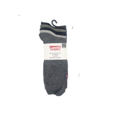 Levi's Crew Socks - Men's 5 Pack Size 10-13
