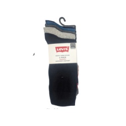 Levi's Crew Socks - Men's 5 Pack Size 10-13