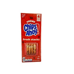 Chewy Chips Ahoy! Cookies Fresh Stacks 4 Sleeves 245g. Nabisco