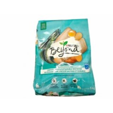 Purina Beyond Cat Food Whitefish & Egg Recipe 5kg.(endcap)