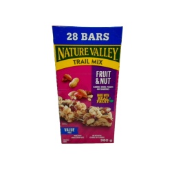Nature Valley Trail Mix Fruit & Nut Granola Bars 28pk. (endcap)