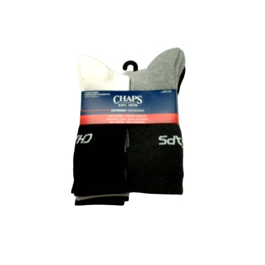 Socks Men's 6pk. Crew Arch Support Chaps