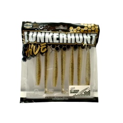 Hive Seeker Swimbait 4.5 7pk. Perfect Pumpkin Lunkerhunt"