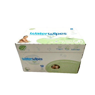 Water Wipes Baby Wipes 12pks. x 60 Wipes b/u $2.99