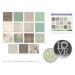 Cardstock: 12x12" Foil Themed Stack Pad x30 (15 Designs) 230GSM D) Soft Vintage"