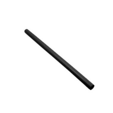 HEAT SHRINKABLE TUBE BLACK/NOIR 1/4in 4ft cut