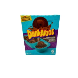 Dunkaroos Chocolate w/Double Chocolate Frosting 6 x 28g. (Or 3/$4.99)