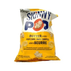 Skinny Pop Popcorn Butter Flavour 125g.