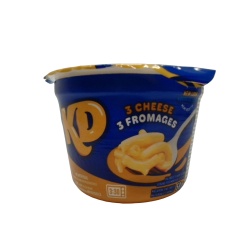 Kraft Dinner 3 Cheese Flavour Microwavable Cup 58g. (or 10/$12.99)