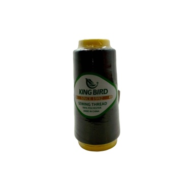 Sewing Thread Black 1500m 100% Polyester King Bird
