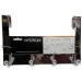 Over The Door 4 Hook Bar Chrome 12.5 x 7-15/16" Nystrom"