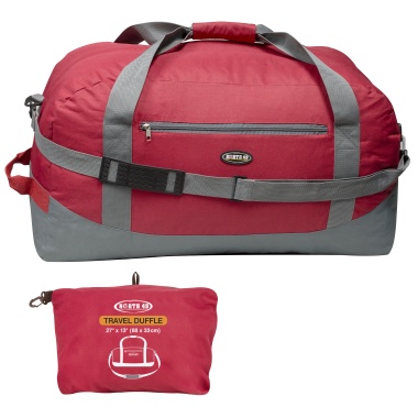 Travel Duffle Bag Red - 27x13