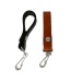Key Clip Leather Black Or Brown