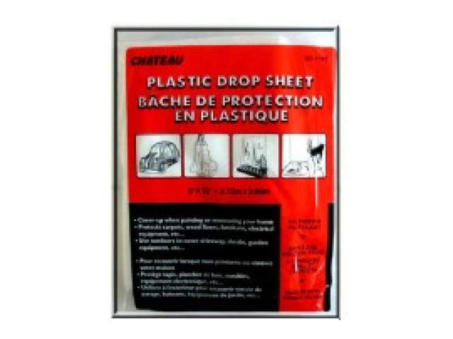 drop sheet plastic