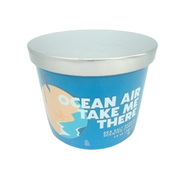 Jar Candle 14oz. Ocean Air Take Me There Sea Salt Breeze House Of Velas