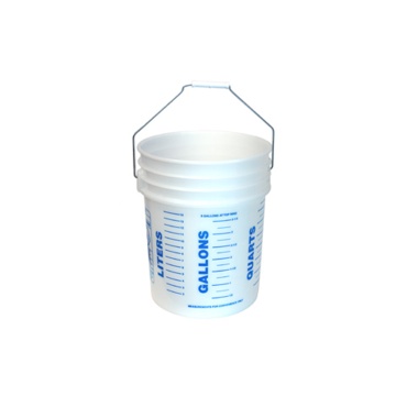 Bucket 5 gallon plastic [pail]