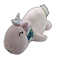 Weighted Plush Pillow Pink Unicorn 20 X 7" 2lbs. Your Zone"