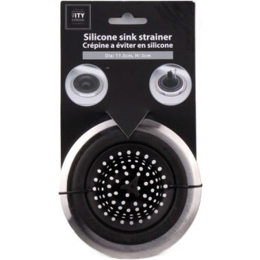 Sink Strainer Silicone w/ Handle 11.5cm ITY