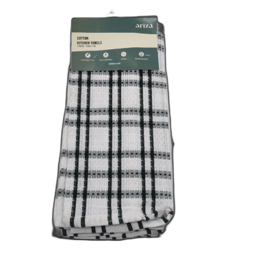 Cotton Kitchen Towels 2pk. 16 X 27