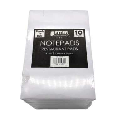 Restaurant Notepads 4 x 6