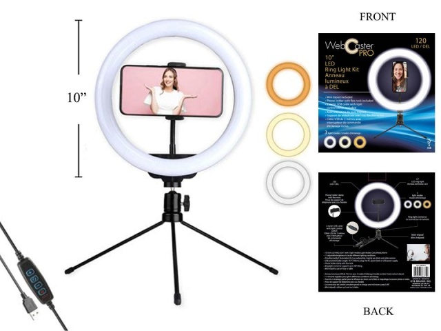 iFocus Webcaster PRO Ring Light Kit