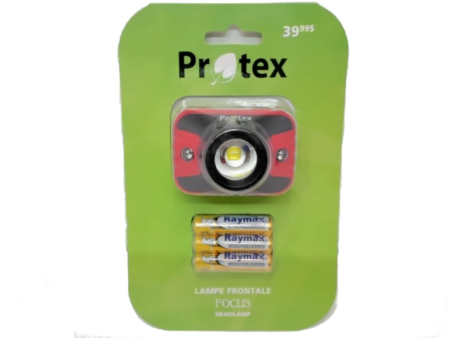 Head Lamp Red w/Batteries Protex