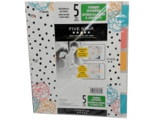 Tabbed Dividers 5pk. Five Star