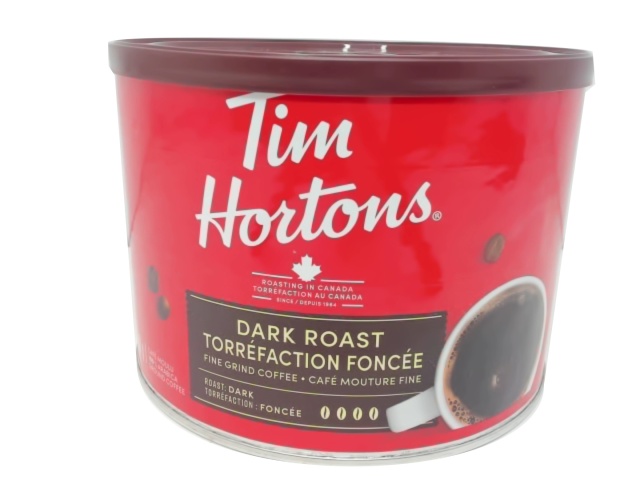 Dark Roast Coffee 640g Tim Hortons (endcap)