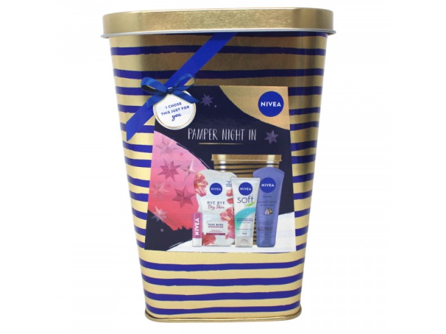 NIVEA GIFT SET 4PC PAMPER NIGHT IN