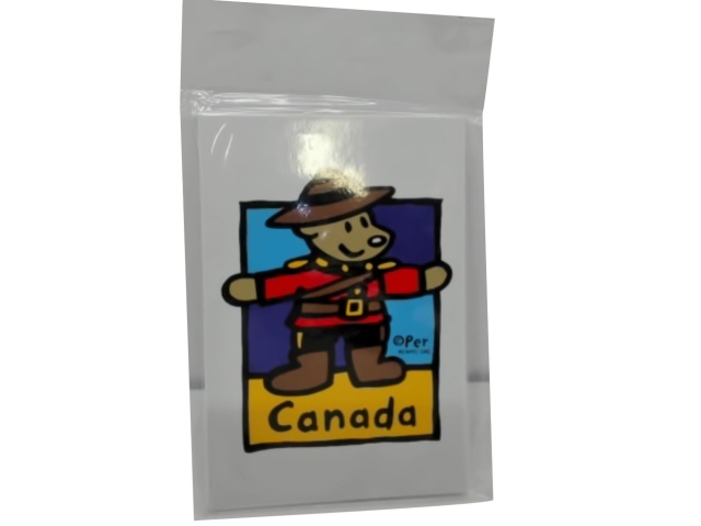 Fridge Magnet Canada Rcmp Bear