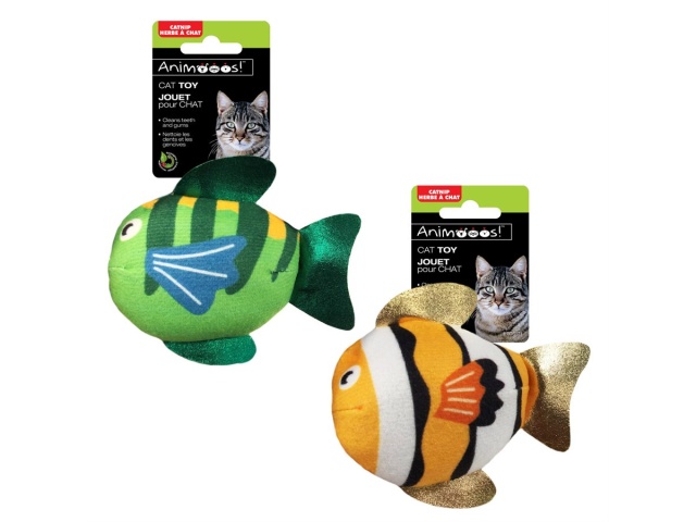 Cat Toy Fish w/ Catnip Animoos